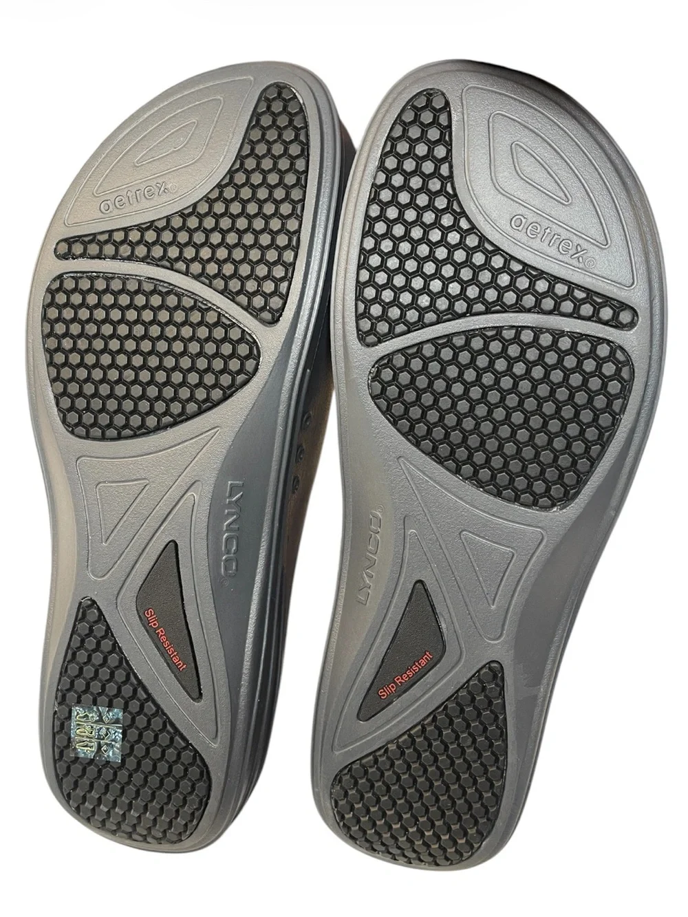NWT Aetrex Bondi Orthotic Clogs Charcoal Men’s Size 10